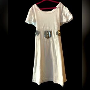 Princess Leia cotton dress with hood.